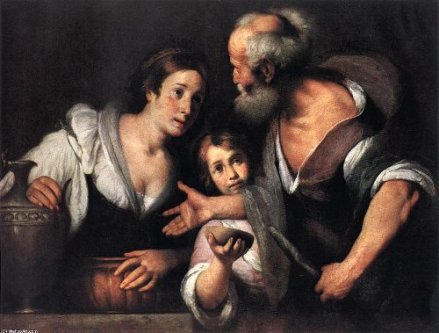 Huile de la veuve - Bernardo Strozzi