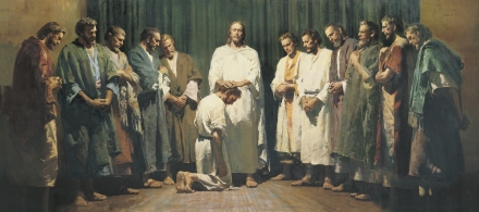 christ-ordaining-the-apostles_Harry Anderson